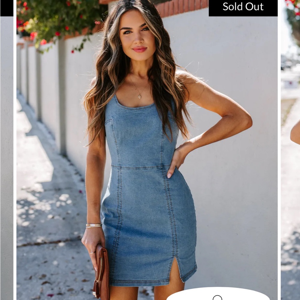 VICI denim dress